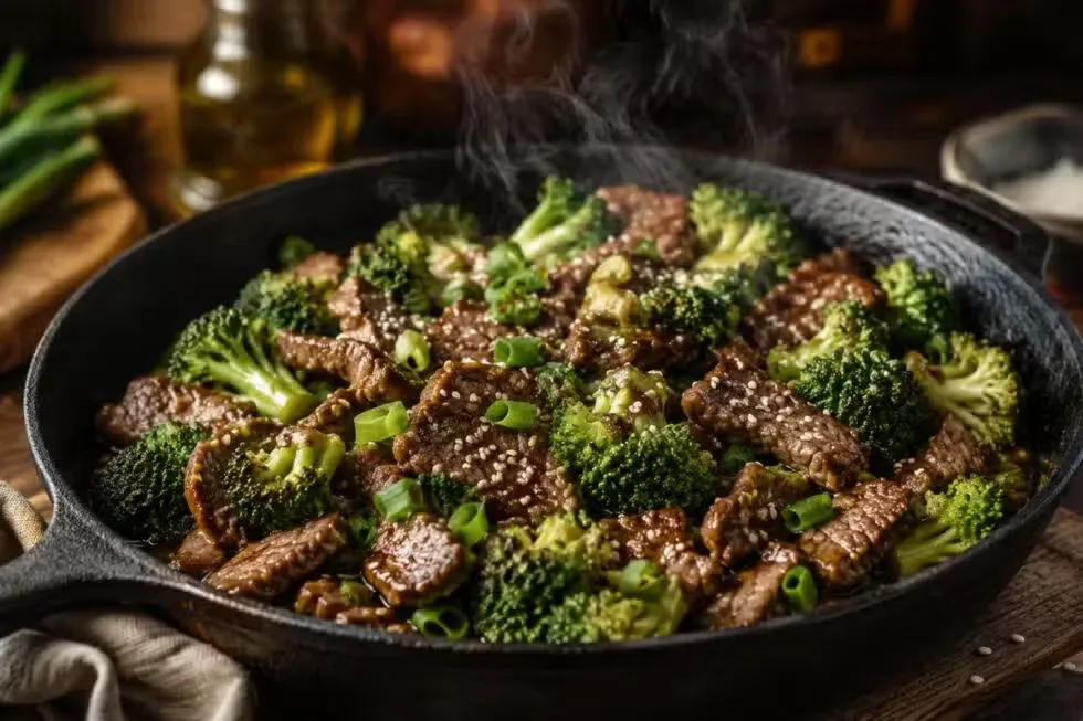 Beef and Broccoli Skillet (No Sugar Sauce)