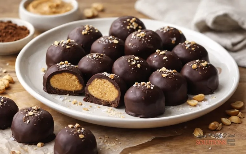 Easy Chocolate Peanut Butter Fat Bombs for Low-Carb Beginners