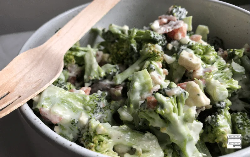 Delicious Low-Carb Broccoli Salad in Less than 20 Minutes