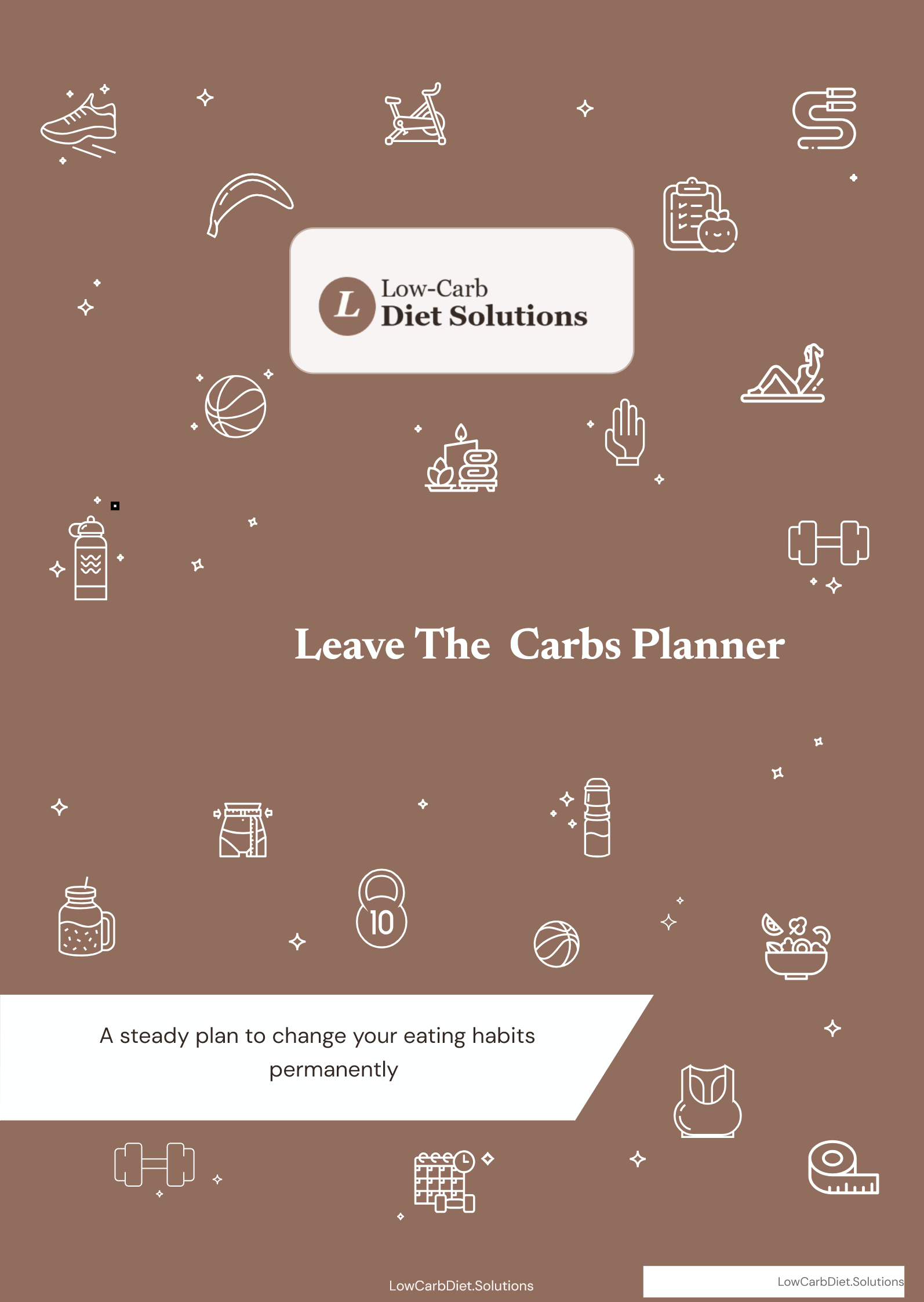 Leave the Carbs workbook cover