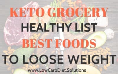 A Keto Grocery List Helps Keep You On Track