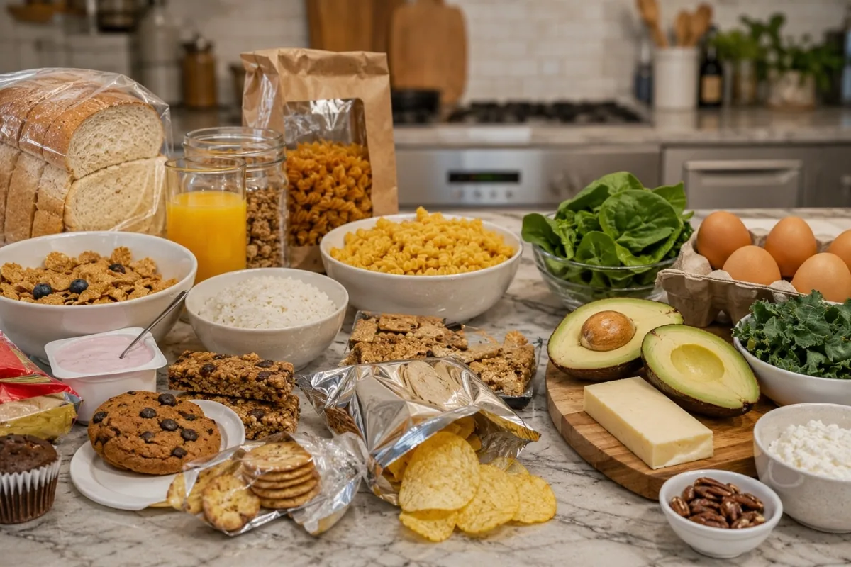 Common high-carb foods keto beginners often overlook beside keto-friendly foods like eggs, avocado, cheese, and leafy greens