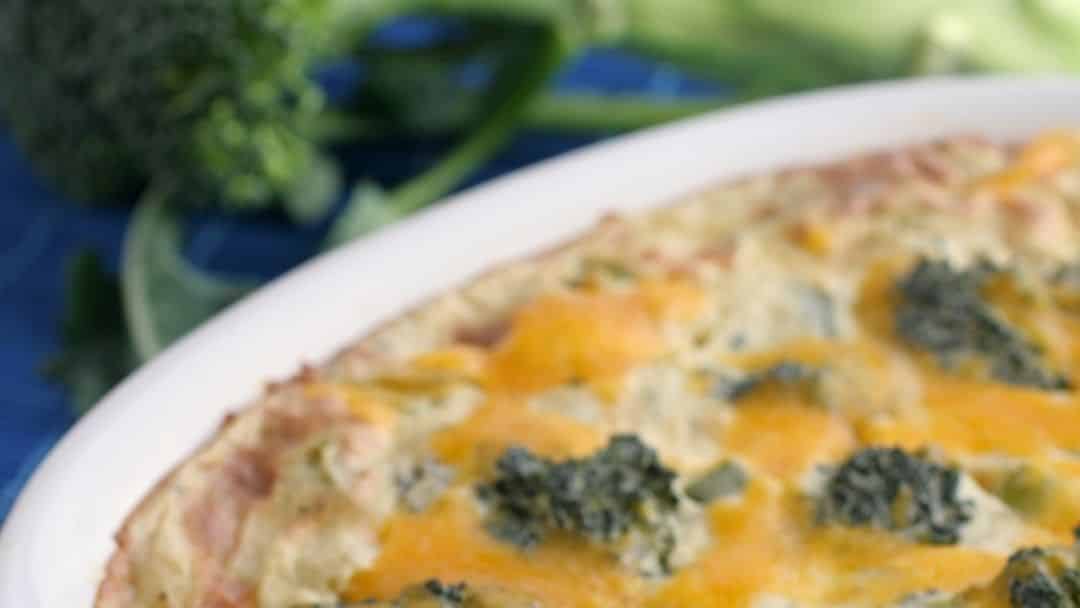 LowCarb Turkey And Broccoli Casserole Dinner Recipe