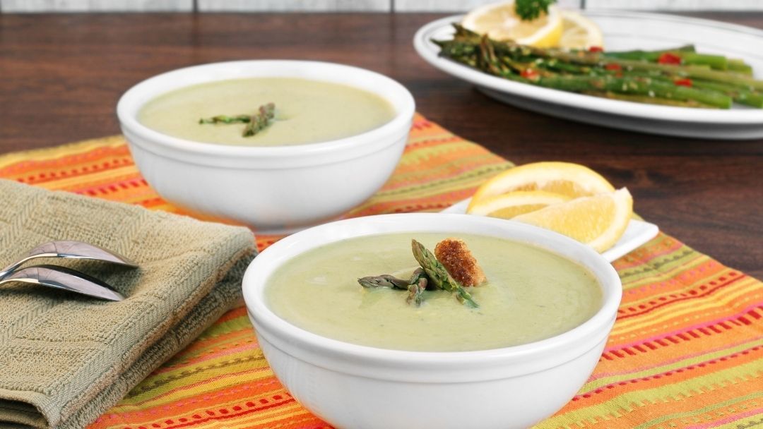 Cream of Asparagus Soup: Soups for Thanksgiving