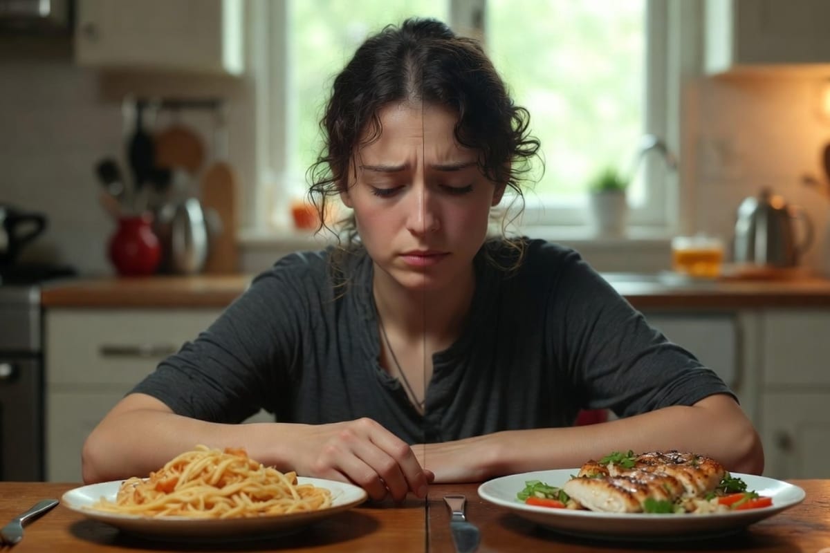 keto for pasta and bread lovers choosing between pasta and low carb meal