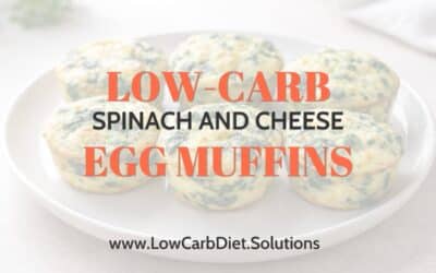 Low-Carb Spinach & Cheese Egg Muffins