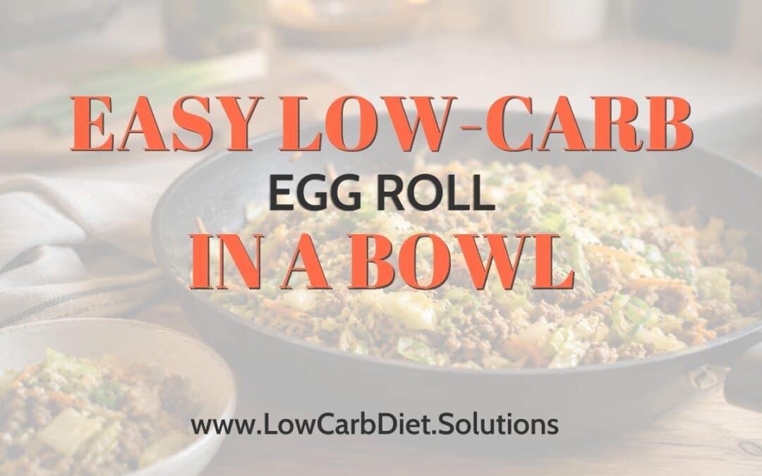 Easy Low-Carb Egg Roll in a Bowl