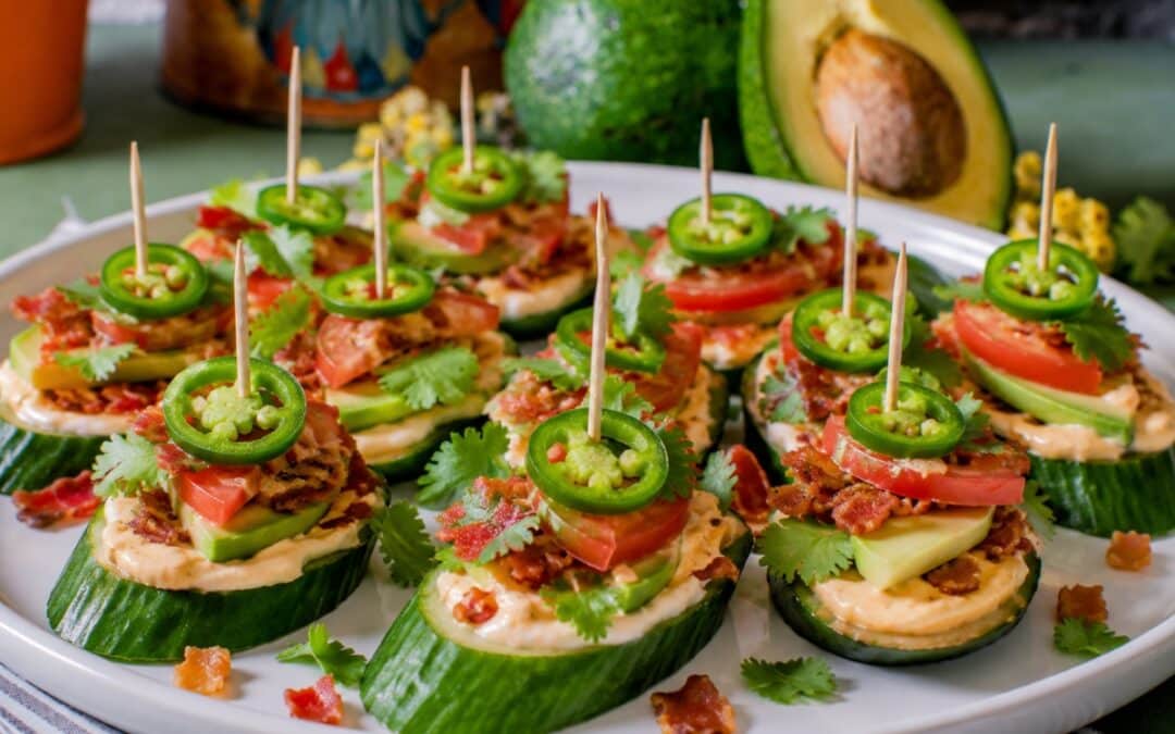 Spicy Jalapeño Keto BLT Bites with Smoky Chipotle Mayo