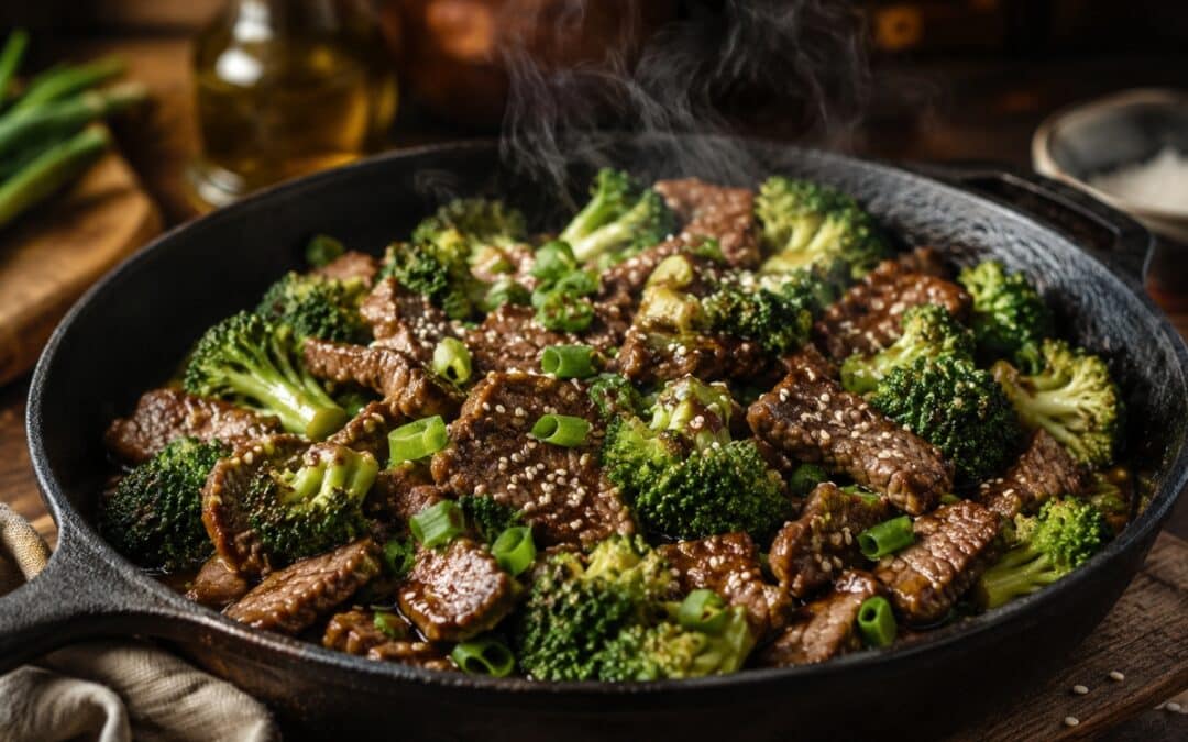 Beef and Broccoli Skillet (No Sugar Sauce)