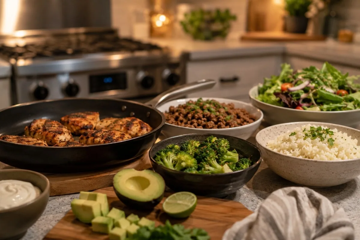How to Make a Quick Low-Carb Dinner in Under 20 Minutes
