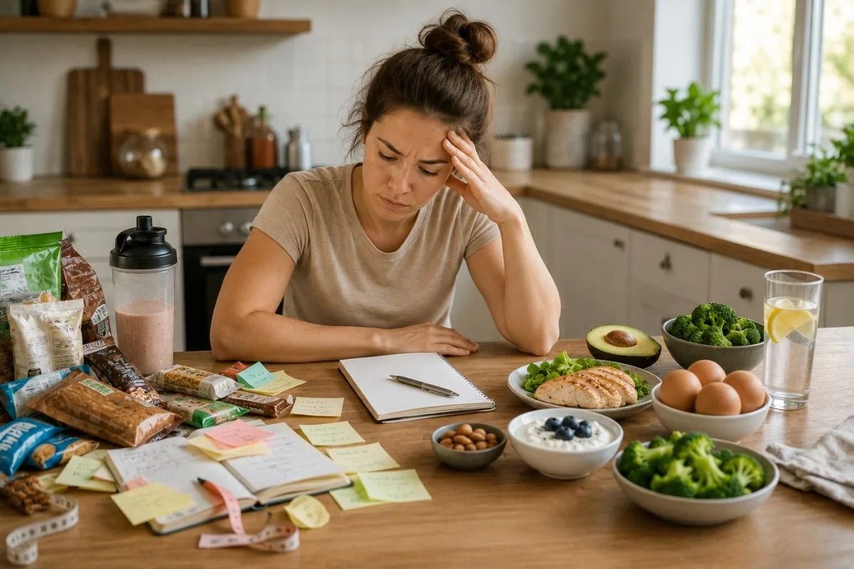 beginner mistakes that make a 7-day low-carb meal plan for beginners feel harder